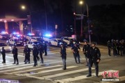 枣庄约200名海军陆战队士兵进驻洛杉矶 开始执行警戒守卫任务